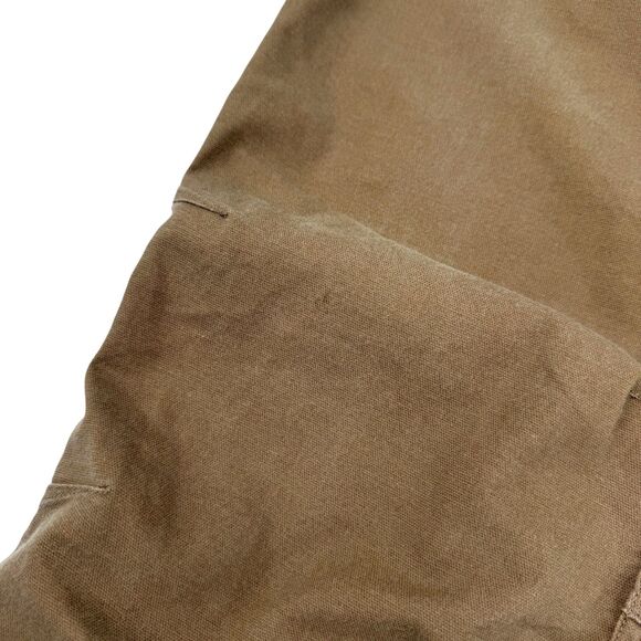 Livsn Men's Flex Organic Cotton Canvas Pant V2 Brown 38x32 - Picture 16 of 16